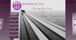 Desktop Screenshot of jkmedical.net