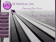 Tablet Screenshot of jkmedical.net